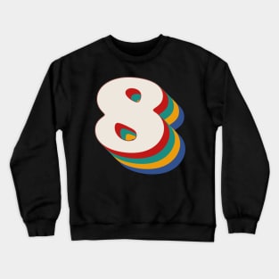 Number 8 Crewneck Sweatshirt